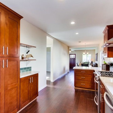 Cinnamon Shaker Kitchen Cabinets 0602