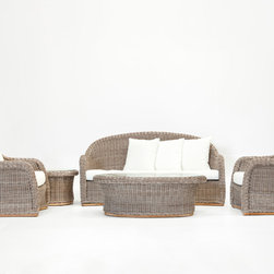 Wintons Teak Engla Living Set - Outdoor Lounge Sets