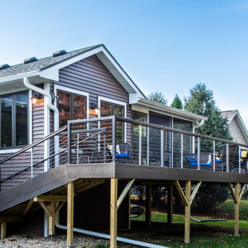 Ranch Transformation with Screened Porch & Deck