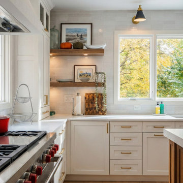 McLean Transitional Home Renovation | Luxury Kitchen & Spa Bathroom