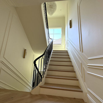 Project #134 | Straight Staircase with Elliptical Stringer