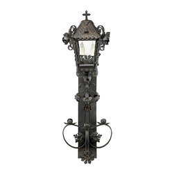 EX-083 Custom Exterior Hand Forged Iron Lights - Products