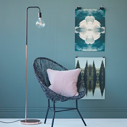 Copper Base Floor Lamp - Floor Lamps