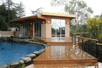 Inspiration for a contemporary pool remodel in San Francisco