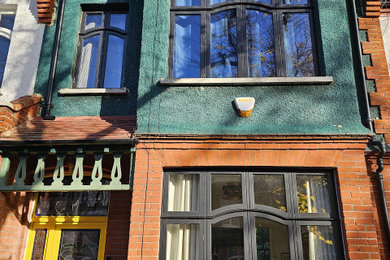 Timber Front Door and Windows