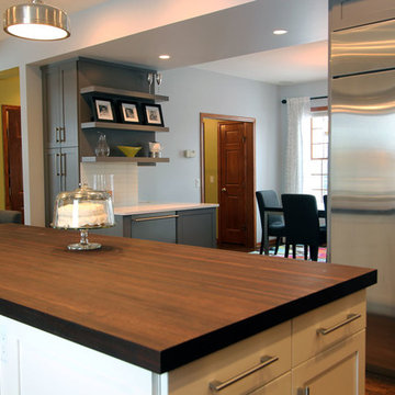 Middleton, WI - Transitional - Peruvian Walnut Wood Countertop