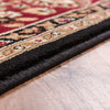 Noble Medallion Black Oriental Area Rug Traditional Persian Floral Carpet, 3'11"
