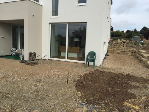 Verlegung Terrassenfliesen