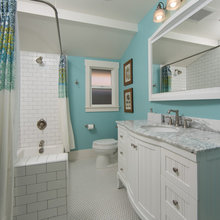 new old bathroom