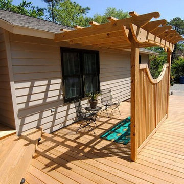Oriental Style Entry Deck