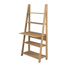 Tibado Ladder Desk Oak by Lloyd Phillip u0026 Delric - Desks u0026 Writing Bureaus