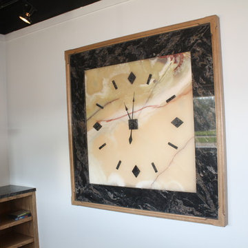 Living Room - Clocks- Entertainment Center