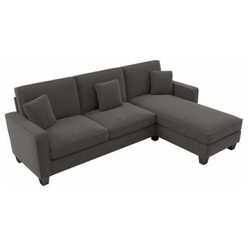 Bush Furniture Stockton 102W Sectional Couch with Reversible Chaise Lounge