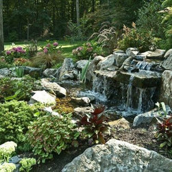 Water Feature Landscaping (Huntington/NY): - Outdoor Fountains And Ponds