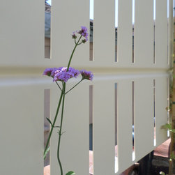 claustra alu jardin de ville - 外構