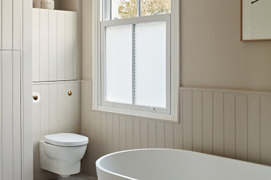 Inspiration for a contemporary bathroom in Sussex.