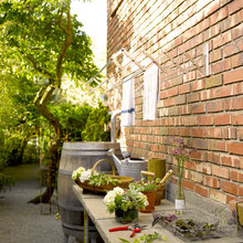 outside