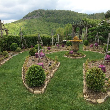 North Carolina Western Mountains - A Rose Garden