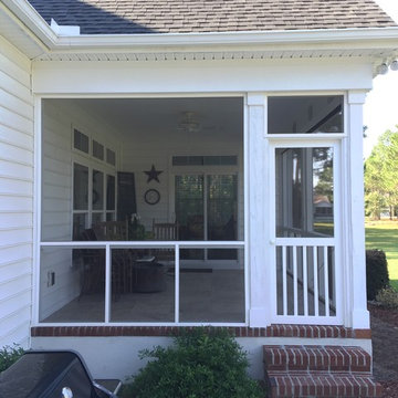 Convert Screen Porch from ScreenTight to Eze Breeze Porch