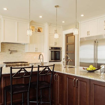 Open concept kitchen