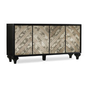 Melange Mirrored Angle Console