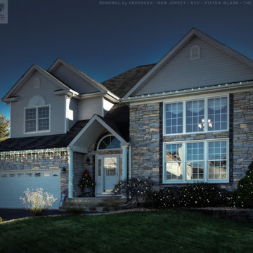 New Windows in this Gorgeous Home Lit Up for the Holidays - Renewal by Andersen 