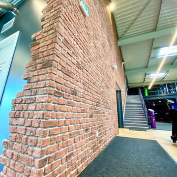 Une salle de sport métamorphosée