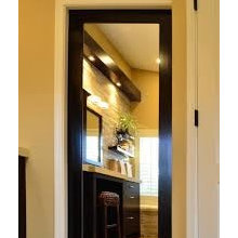 Mirrored doors