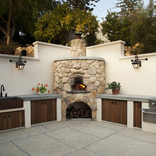Outdoor Fireplace