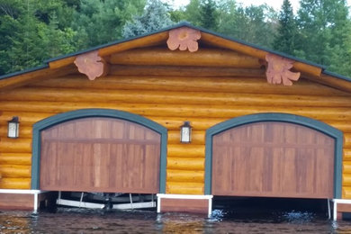Log Boathouse