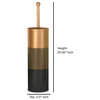 nu steel Horizon 3 Tone Copper Toilet Brush Holder