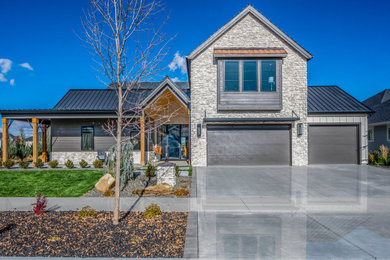 Modern exterior home idea in Boise
