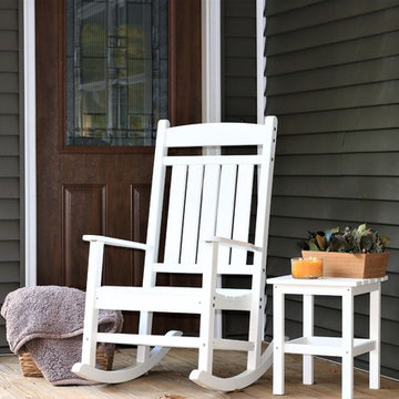 The Classic Rocker- White