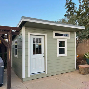 9×12 Lean To Shed in Fresno, CA