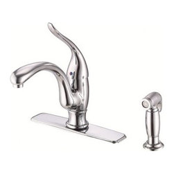 Danze Antioch Single Handle Kitchen Faucet with Spray D405521 - Kitchen Faucets