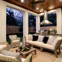 outdoor kitchen