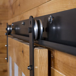 Rustica Hardware - J-Track Barn Door Hardware System - Barn Door Hardware