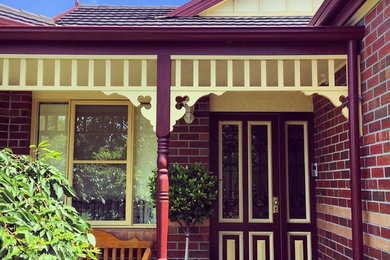 Victorian verandah in Melbourne.