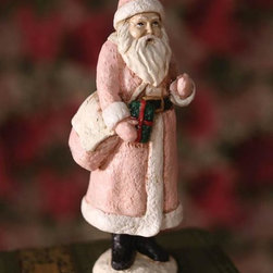 Belsnickle Courier Santa Figurine - Holiday Accents And Figurines