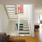 Wooden staircase design