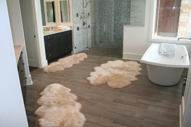 Long haired shearling rugs