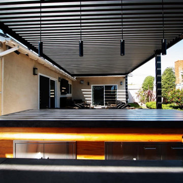 4K Pergola & Privacy Wall - Huntington Beach