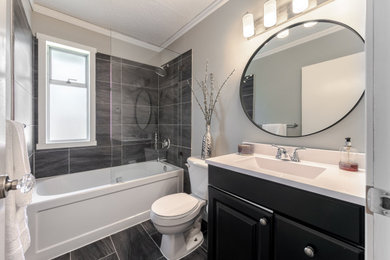 Minimalist bathroom photo in Other