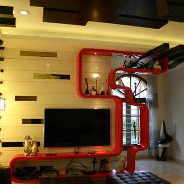 Contemporary bungalow interior