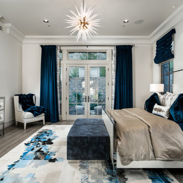 Blue Guest Bedroom