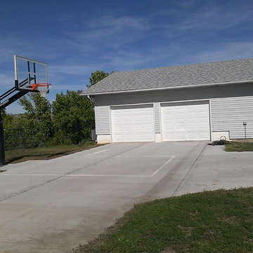 Shelley W's Pro Dunk Platinum Basketball System on a 50x30 in Culbertson, NE