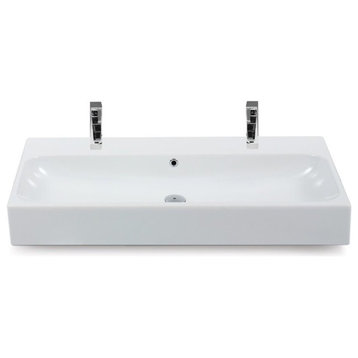 40" Wall Mounted or Vessel Sink