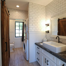 laundry in bath