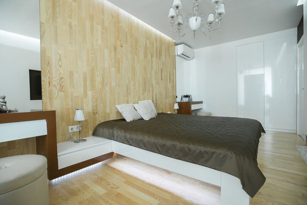 Современный Спальня by дизайн студия "ДОМ"