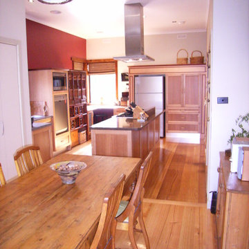 Modern Timber Kitchen